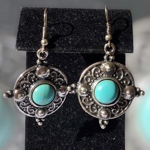 Artisan Turquoise Earrings